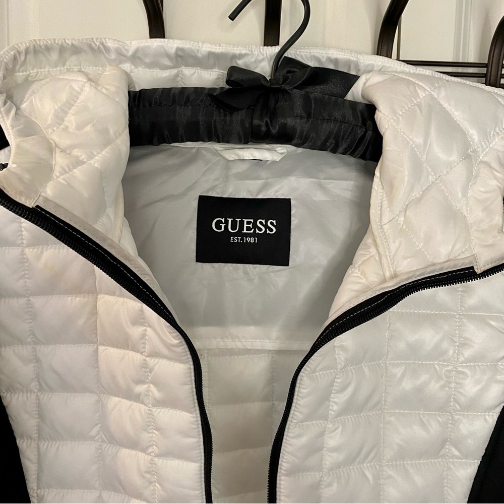 Guess | Quilted Jacket with Hood - Picture 11 of 15